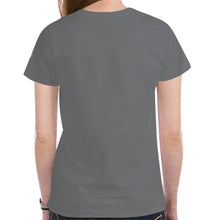 Load image into Gallery viewer, WF Women Mesh Grey New All Over Print T-shirt for Women (Model T45)