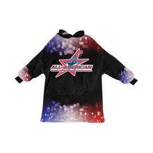 Load image into Gallery viewer, All American Snuggler Blanket Hoodie for Women