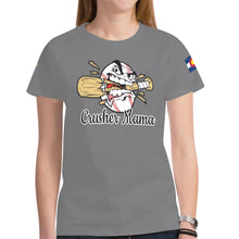 Load image into Gallery viewer, Crusher Mama 3 New All Over Print T-shirt for Women (Model T45)