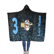 Load image into Gallery viewer, Crushers Hooded Blanket 2 Flannel Hooded Blanket 56''x80''