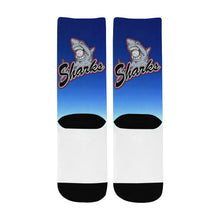 Load image into Gallery viewer, SHARKS YOUTH SOCKS 2 Custom Socks for Kids