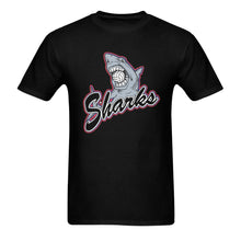 Load image into Gallery viewer, SHARKS MENS BLACK SHIRT Classic Men's T-Shirt