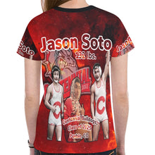 Load image into Gallery viewer, Jason Soto All Over print New All Over Print T-shirt for Women (Model T45)