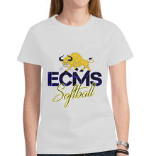 Load image into Gallery viewer, Softball (2) Women's Heavy Cotton Short Sleeve T-Shirt