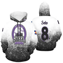 Load image into Gallery viewer, Pueblo Steel Full Custom All Over Print Hoodie for Women (USA Size) (Model H13)