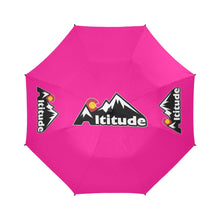 Load image into Gallery viewer, Altitude Umbrella 3 Pink Semi-Automatic Foldable Umbrella (Model U05)