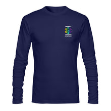 Load image into Gallery viewer, ER Rainbow Block Long-sleeve Shirt Men and Women Size