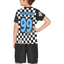 Load image into Gallery viewer, Crushers Checker Big Boys' All Over Print Crew Neck T-Shirt (Model T40-2)