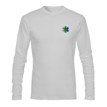 Load image into Gallery viewer, ER Rainbow Block Long-sleeve Shirt Men and Women Size