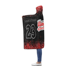 Load image into Gallery viewer, Angels 82 Flannel Hooded Blanket 56''x80''