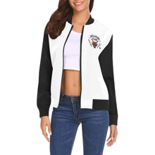 Load image into Gallery viewer, women hf bomber All Over Print Bomber Jacket for Women (Model H19)