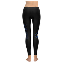Load image into Gallery viewer, Central Wildcats Leggings 2 Women's Low Rise Leggings (Invisible Stitch) (Model L05)