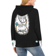 Load image into Gallery viewer, RN Hoodie Leopard 2 All Over Print Hoodie for Women (USA Size) (Model H13)