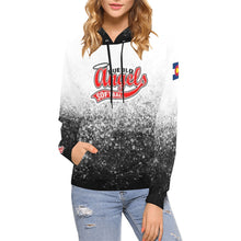 Load image into Gallery viewer, Angels 18 All Over Print Hoodie for Women (USA Size) (Model H13)