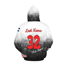 Load image into Gallery viewer, Angels 18 All Over Print Hoodie for Women (USA Size) (Model H13)