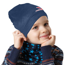 Load image into Gallery viewer, All American Beanie Navy All Over Print Beanie for Kids