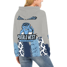 Load image into Gallery viewer, PW All Over Print Hoodie for Women (USA Size) (Model H13)