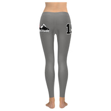 Load image into Gallery viewer, Altitude Leggings Grey Low Rise Leggings (Invisible Stitch) (Model L05)