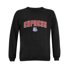 Load image into Gallery viewer, Express 50/50 Crew Black Gildan Crewneck Sweatshirt(NEW) (Model H01)