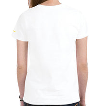Load image into Gallery viewer, FCK Cancer Dom white women New All Over Print T-shirt for Women (Model T45)