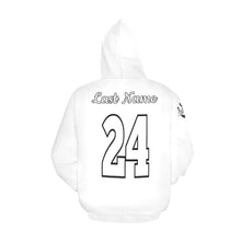 Load image into Gallery viewer, South Universal Hoodie White Name/Number All Over Print Hoodie for Men (USA Size) (Model H13)