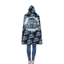 Load image into Gallery viewer, PW Hooded Blanket Pattern Flannel Hooded Blanket 40''x50''