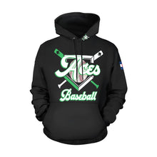 Load image into Gallery viewer, Aces White Wording All Over Print Hoodie for Men (USA Size) (Model H13)