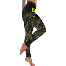 Load image into Gallery viewer, EE A leg 1 Women's Low Rise Leggings (Invisible Stitch) (Model L05)
