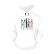 Load image into Gallery viewer, Dog Mama Back Paws/Pics2 All Over Print Hoodie for Women (USA Size) (Model H13)