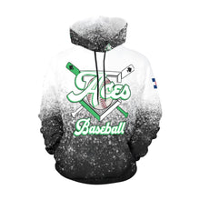 Load image into Gallery viewer, Aces B/W All Over Print Hoodie for Men (USA Size) (Model H13)