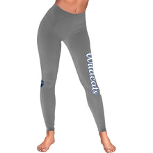 Load image into Gallery viewer, Central Wildcats Leggings 4 Women's Low Rise Leggings (Invisible Stitch) (Model L05)