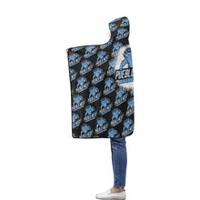 Load image into Gallery viewer, PW Hooded Blanket Pattern Flannel Hooded Blanket 40''x50''