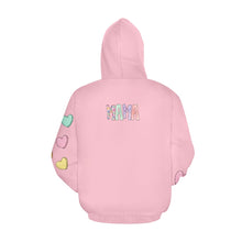 Load image into Gallery viewer, Mama Light Pink F All Over Print Hoodie for Women (USA Size) (Model H13)