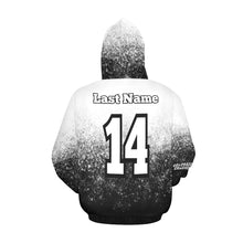 Load image into Gallery viewer, Crusher Hoodie Men Name/Number All Over Print Hoodie for Men (USA Size) (Model H13)