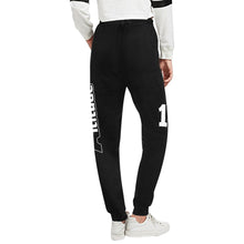Load image into Gallery viewer, Altitude Black Number Unisex All Over Print Sweatpants (Model L11)