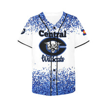 Load image into Gallery viewer, Central Dance Jersey 1 All Over Print Baseball Jersey for Women (Model T50)