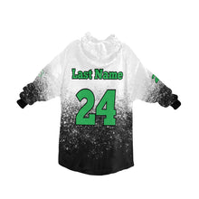 Load image into Gallery viewer, Aces Sherpa Blanket Hoodie for Women