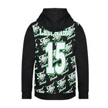 Load image into Gallery viewer, Aces Fleece Lined 2 Women's Long Sleeve Fleece Hoodie (Model H55)