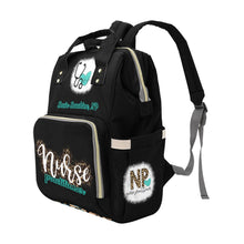 Load image into Gallery viewer, NP 2/Nurse Bag Leopard Multi-Function Backpack Bag (Model 1688)