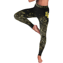 Load image into Gallery viewer, EE A leg 1 Women's Low Rise Leggings (Invisible Stitch) (Model L05)