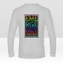 Load image into Gallery viewer, ER Rainbow Block Long-sleeve Shirt Men and Women Size