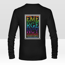 Load image into Gallery viewer, ER Rainbow Block Long-sleeve Shirt Men and Women Size