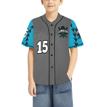 Load image into Gallery viewer, Gamblers 1 All Over Print Baseball Jersey for Kids (Model T50)