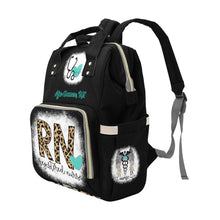 Load image into Gallery viewer, RN/Nurse Bag Leopard Multi-Function Backpack Bag (Model 1688) 2