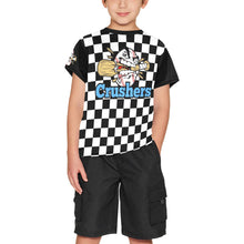 Load image into Gallery viewer, Crushers Checker Big Boys' All Over Print Crew Neck T-Shirt (Model T40-2)