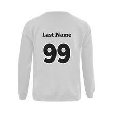 Load image into Gallery viewer, WF Crew Neck Grey Gildan Crewneck Sweatshirt(NEW) (Model H01)