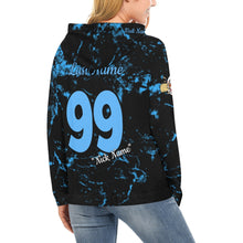 Load image into Gallery viewer, Crushers Mama Hoodie Full Custom- First/Last/Nick Name/Number All Over Print Hoodie for Women (USA Size) (Model H13)