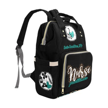 Load image into Gallery viewer, NP 2/Nurse Bag Leopard Multi-Function Backpack Bag (Model 1688)
