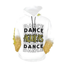 Load image into Gallery viewer, EAGLES 2 WHITE All Over Print Hoodie for Women (USA Size) (Model H13)