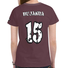 Load image into Gallery viewer, Crusher MaroonWomen New All Over Print T-shirt for Women (Model T45)